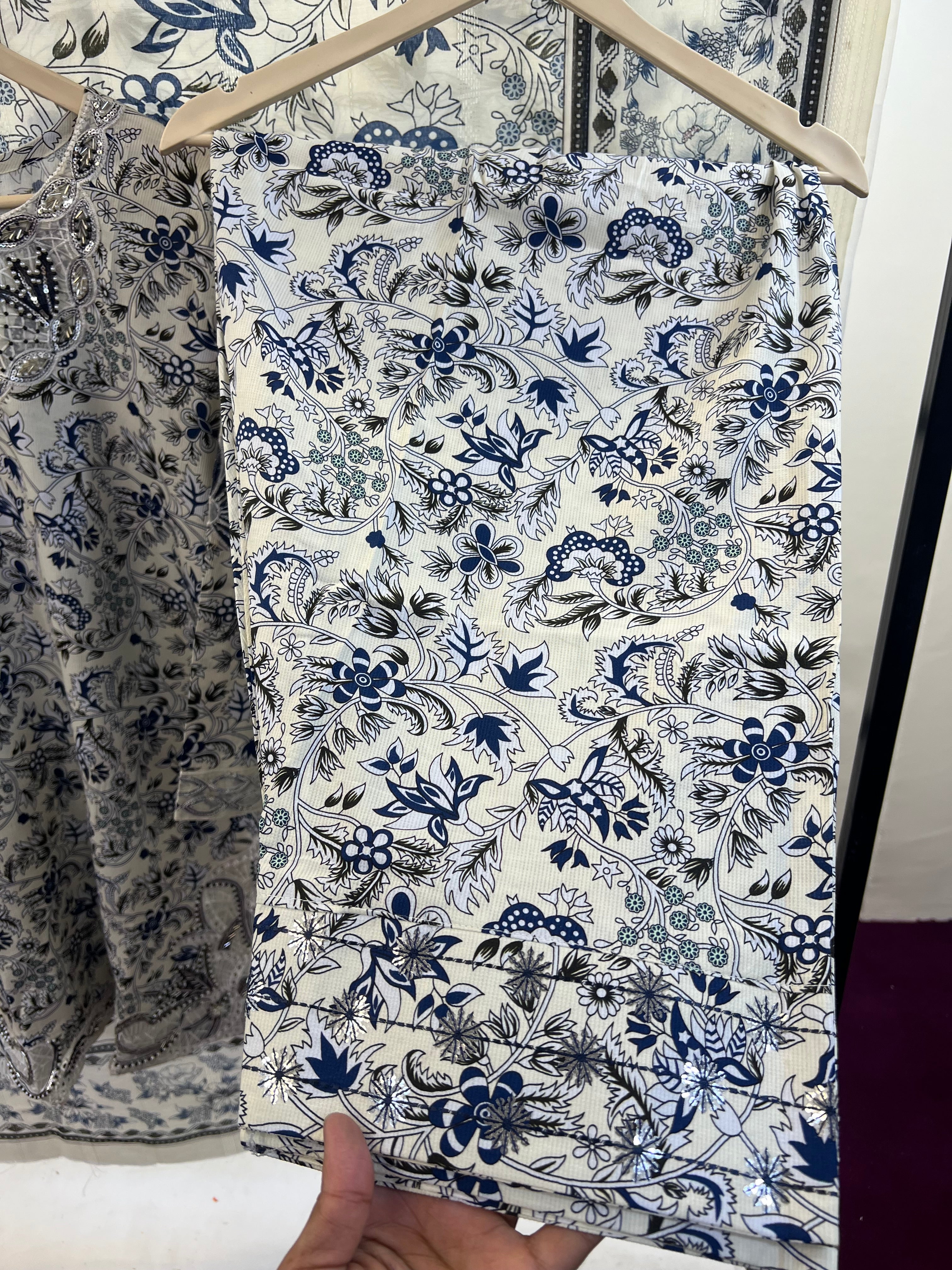 Article No D-02 Farshi shalwar Three Piece