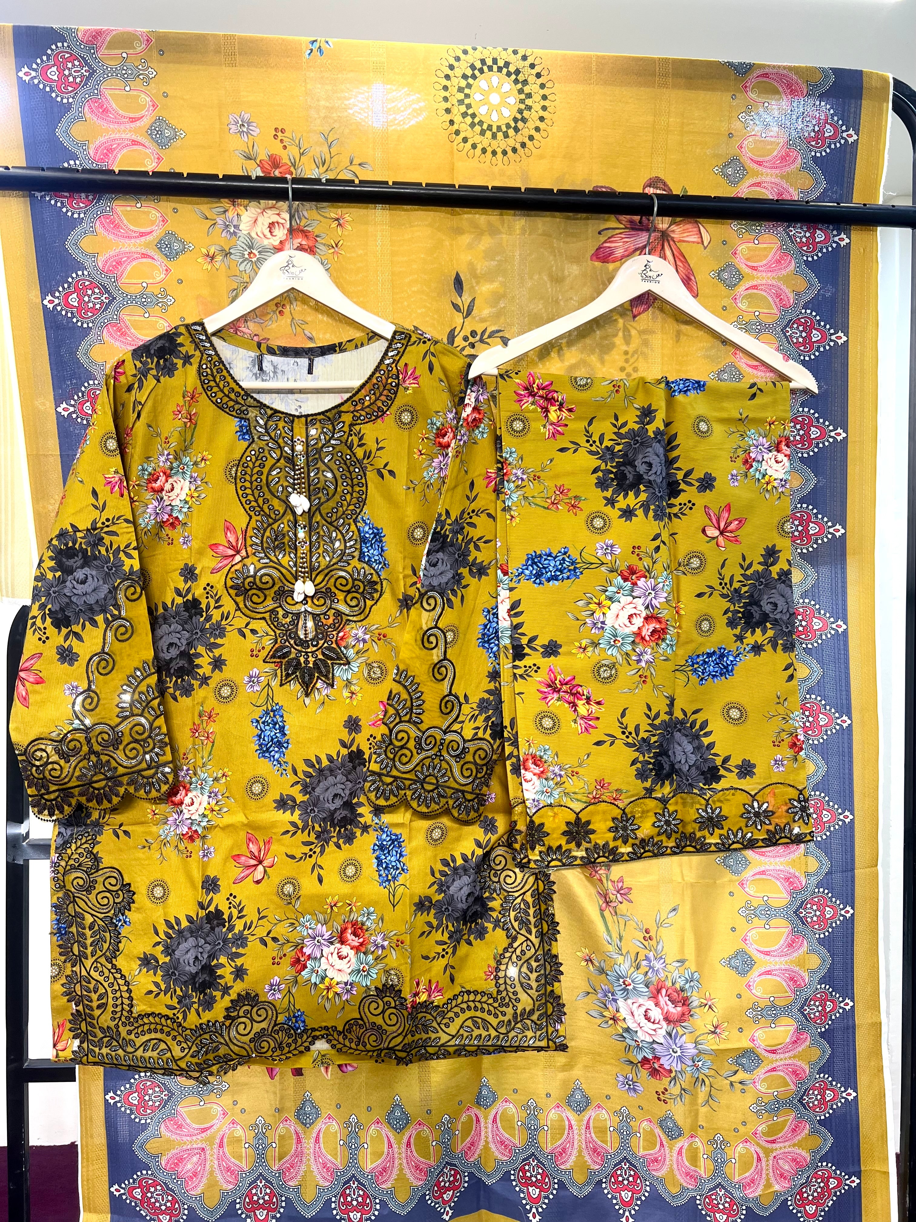 Aricle No D-02 Masterd shine Three Piece