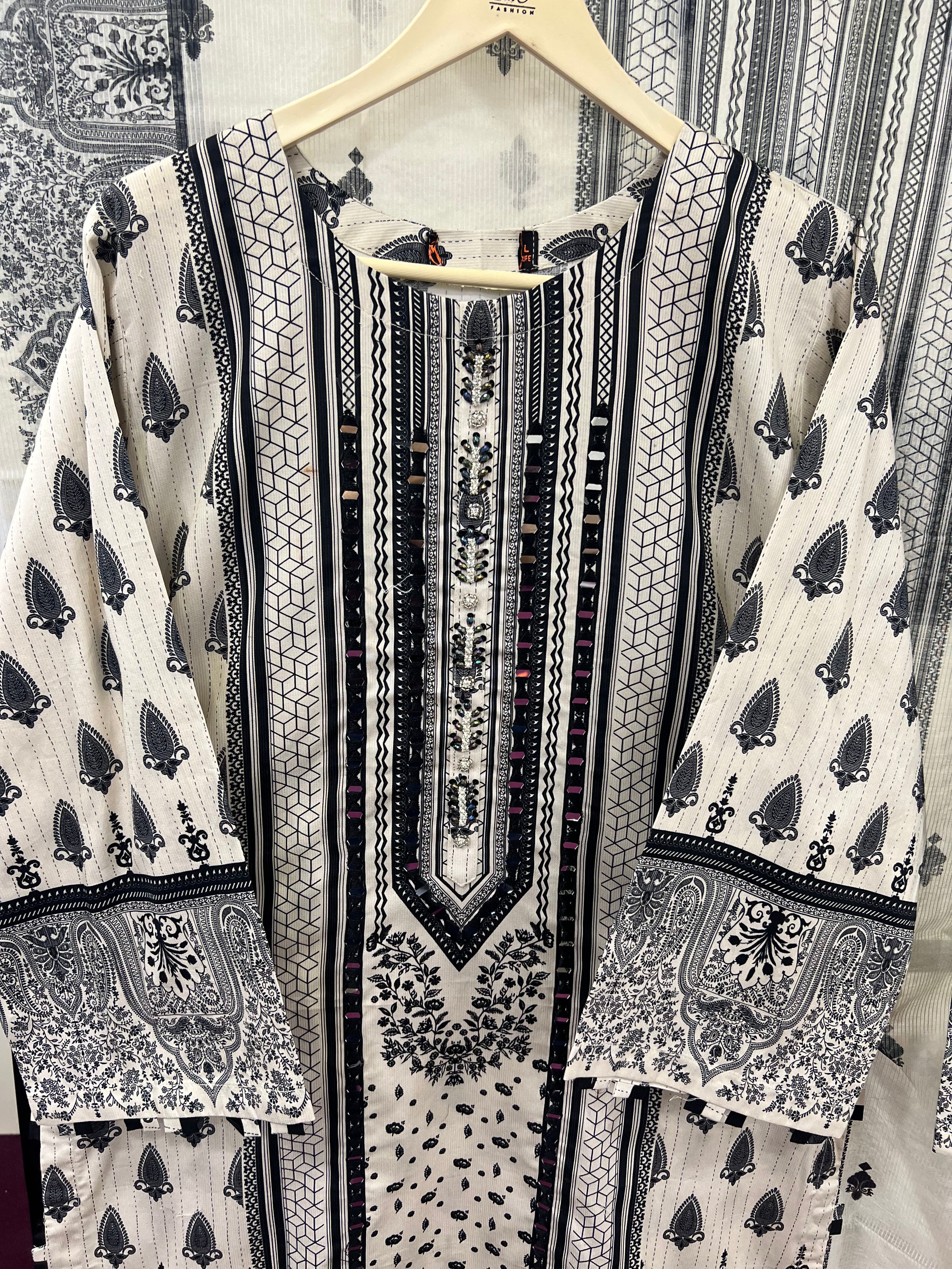 Article No D-17 Winter Cotton Three piece