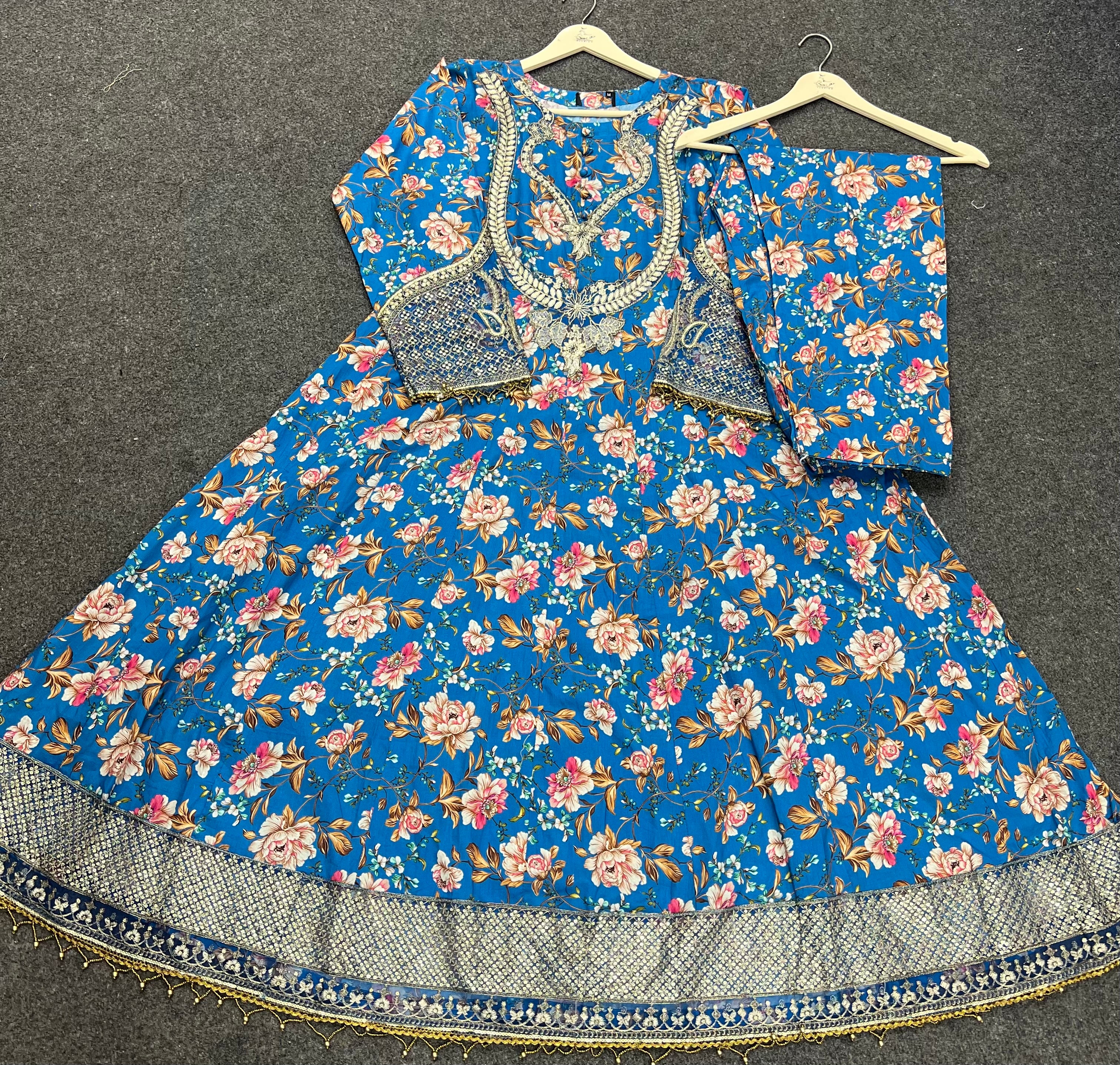 FANCY LONG FROCK TWO PIECE