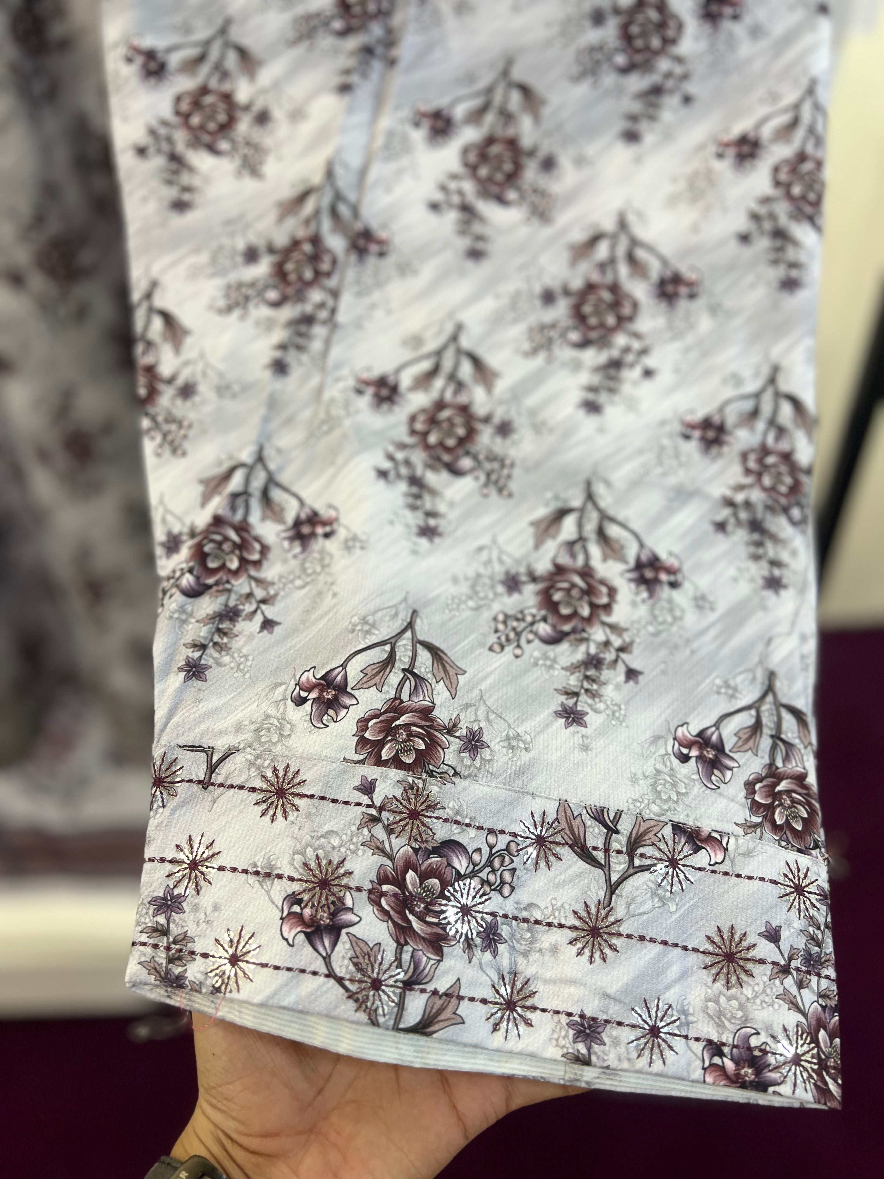 Article No D-02 Farshi shalwar Three Piece