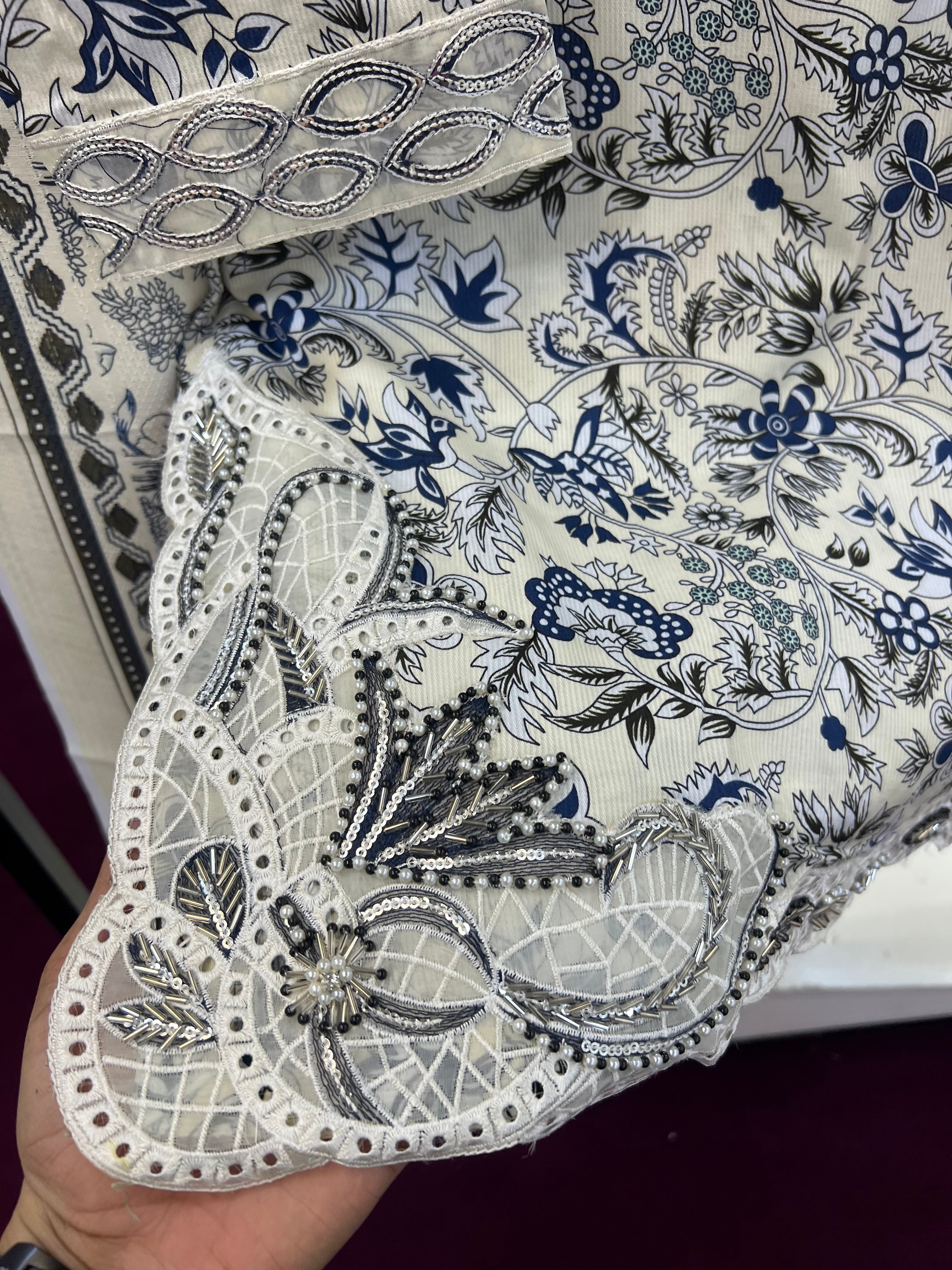 Article No D-02 Farshi shalwar Three Piece