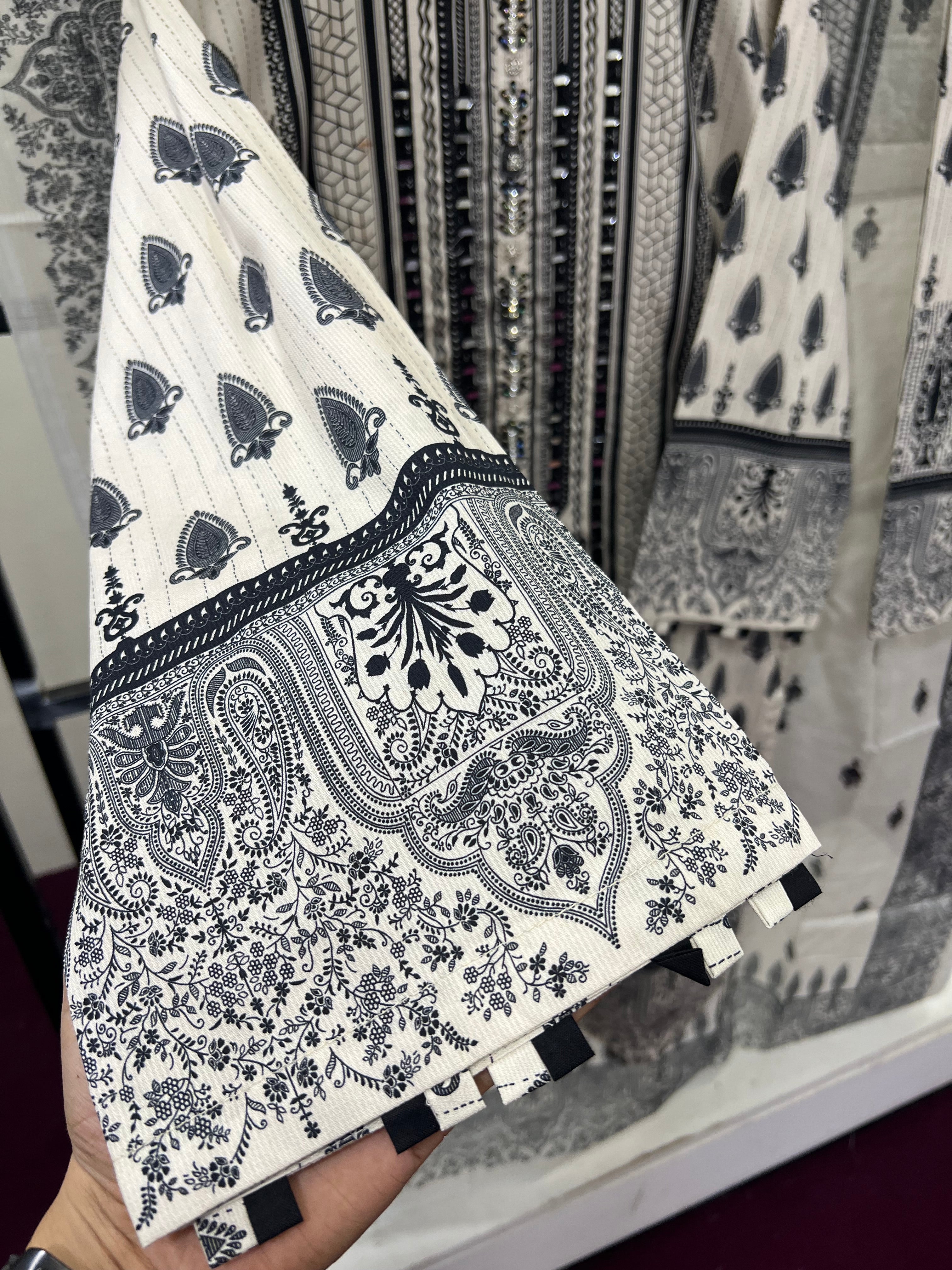 Article No D-17 Winter Cotton Three piece