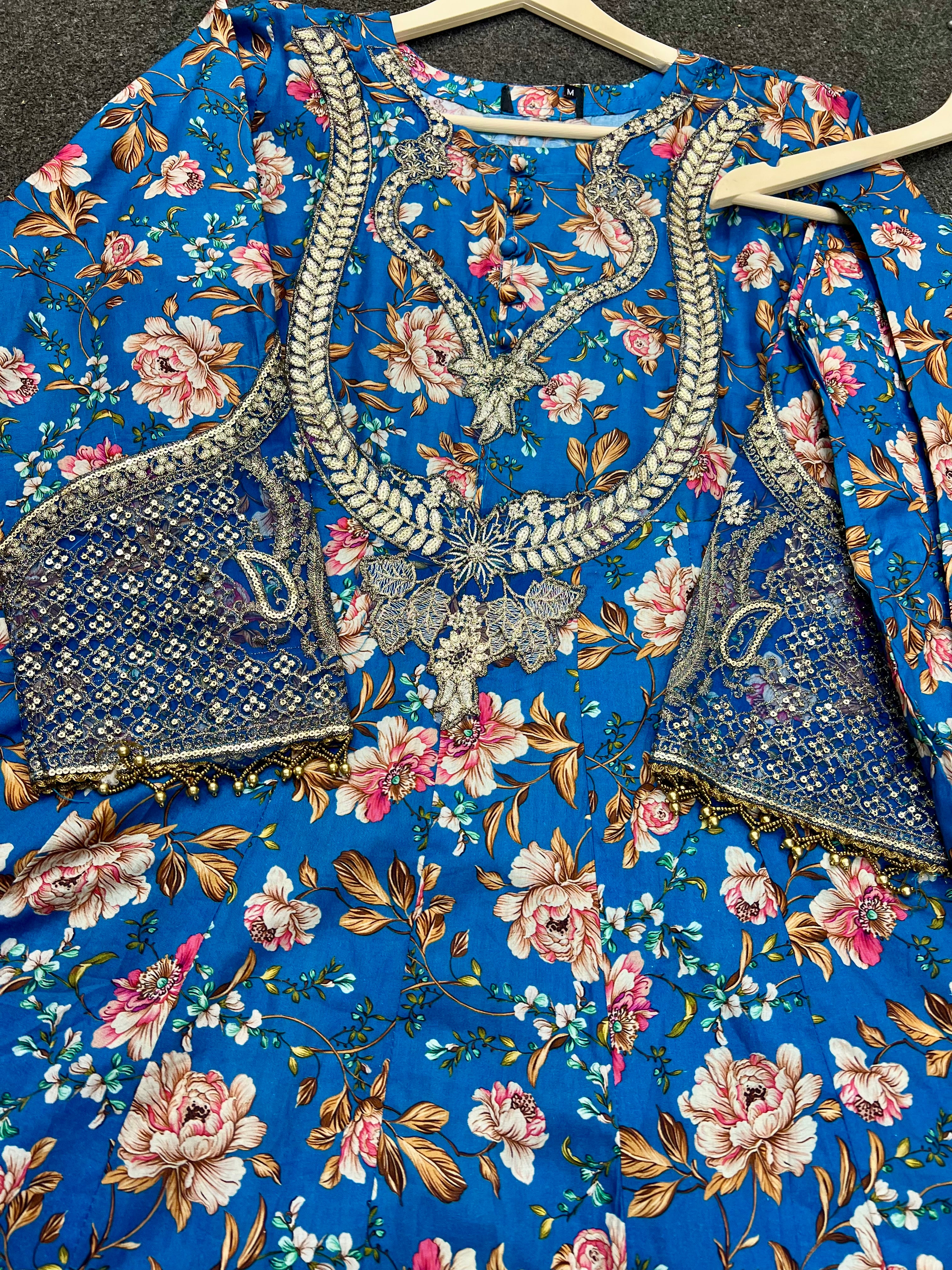 FANCY LONG FROCK TWO PIECE
