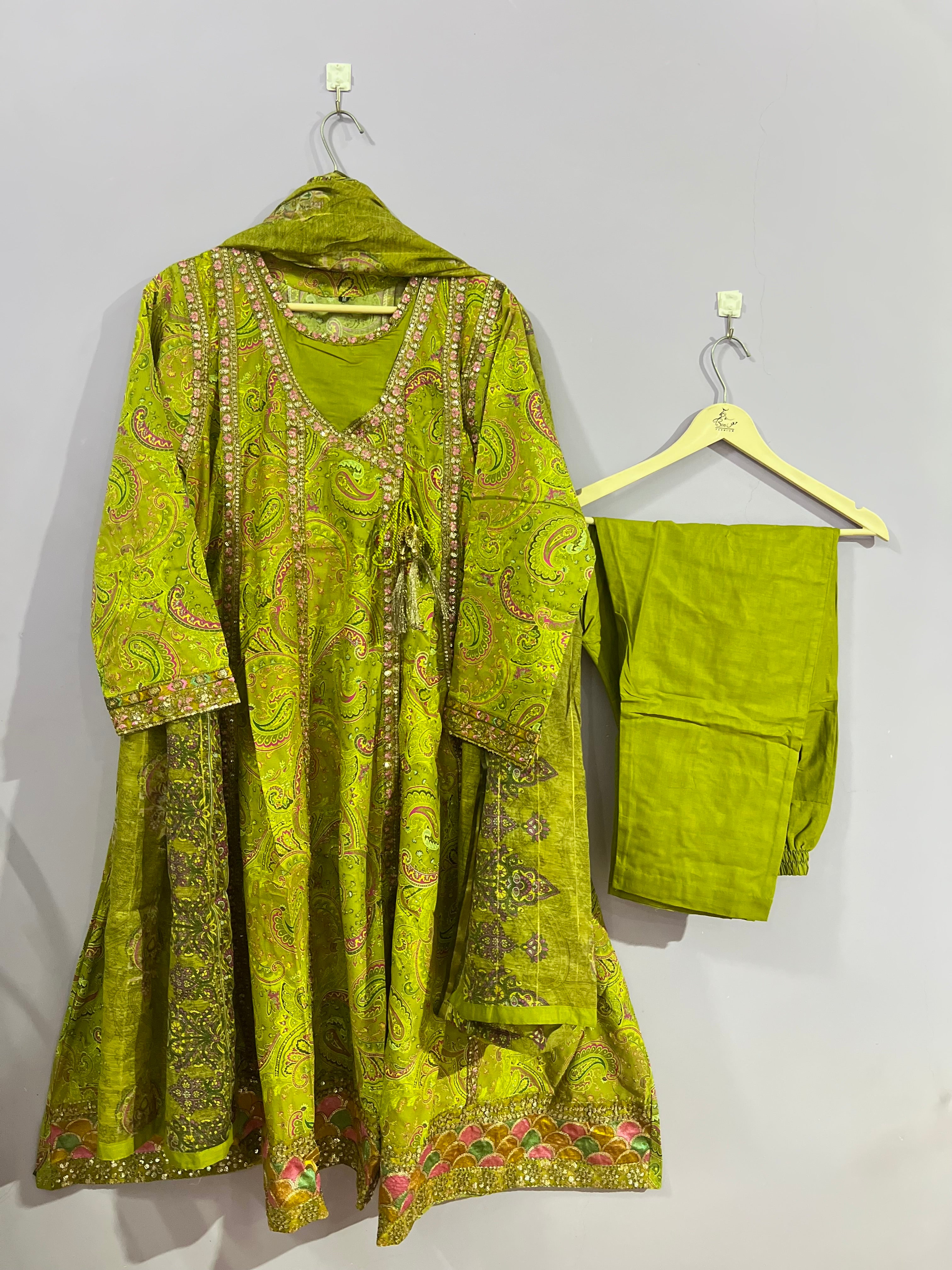 LONG FROCK THREE PIECE