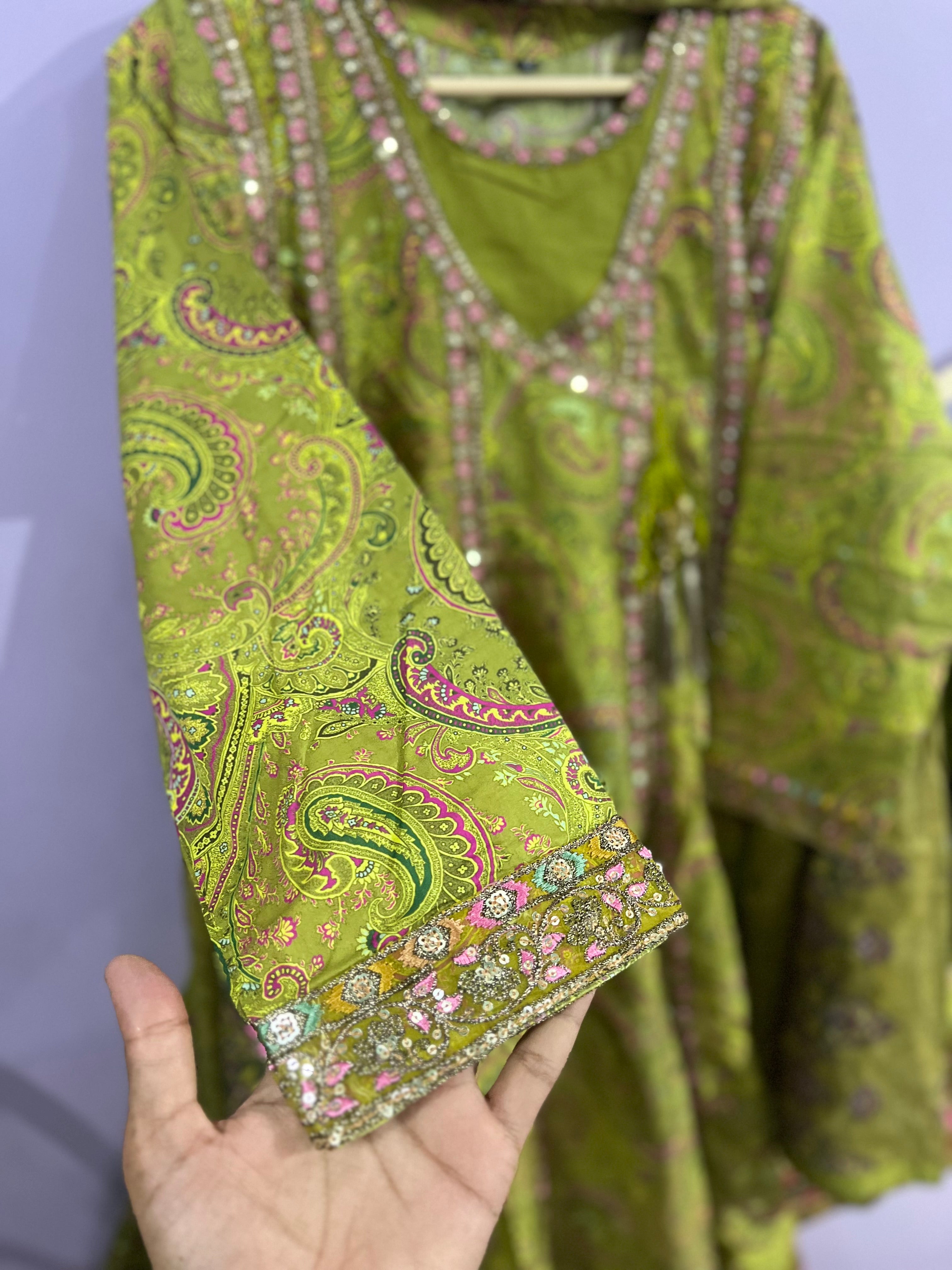 LONG FROCK THREE PIECE