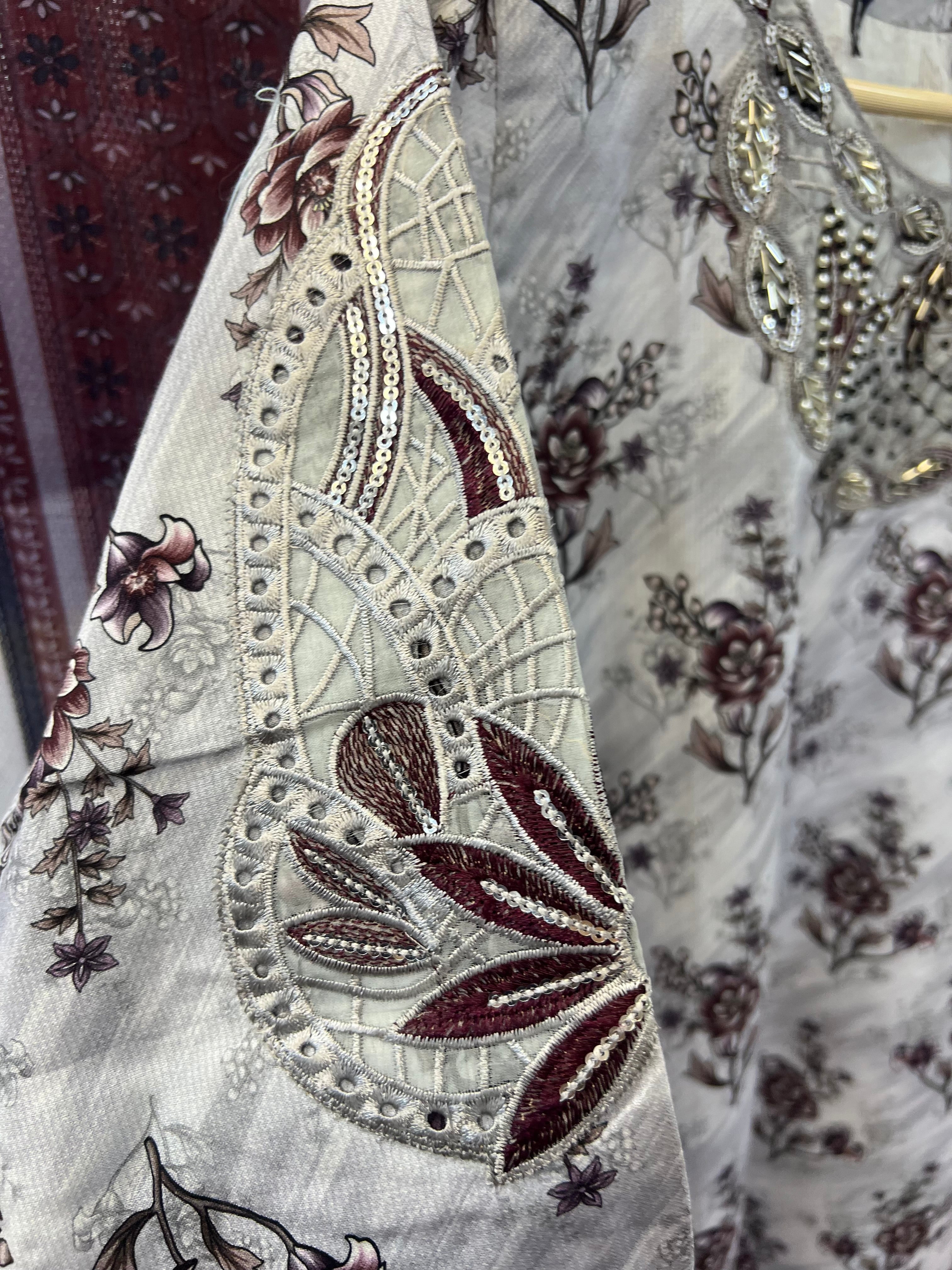 Article No D-02 Farshi shalwar Three Piece