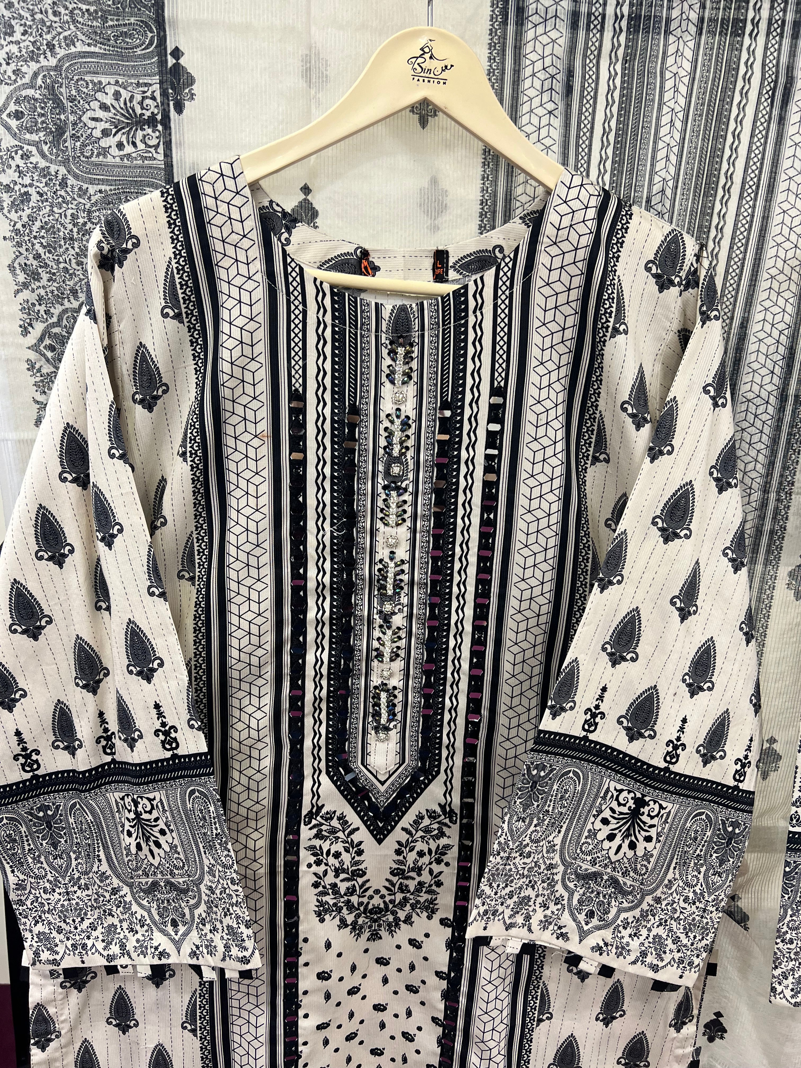 Article No D-17 Winter Cotton Three piece