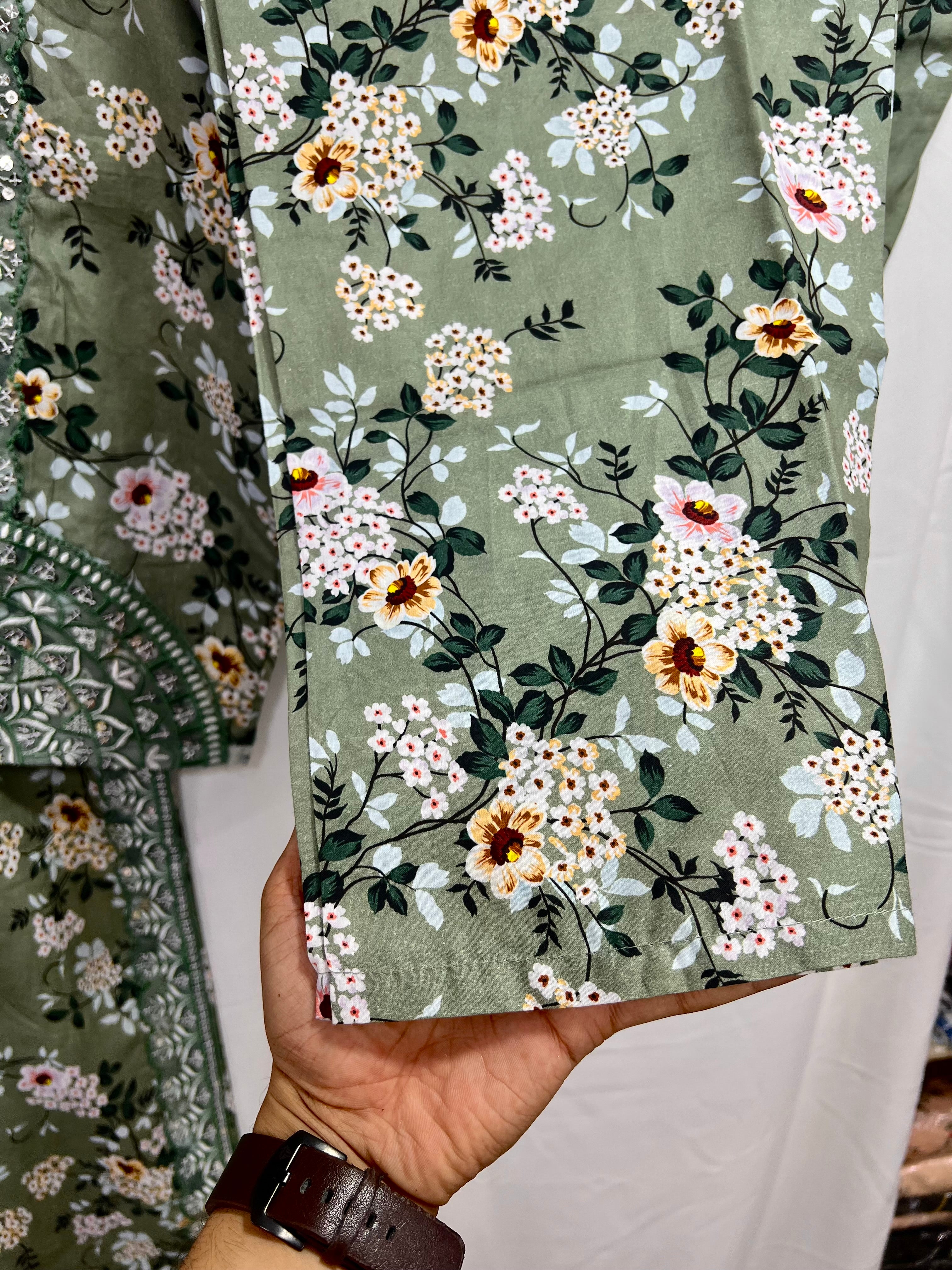 (SUZU) LONG SHIRT TWO PIECE