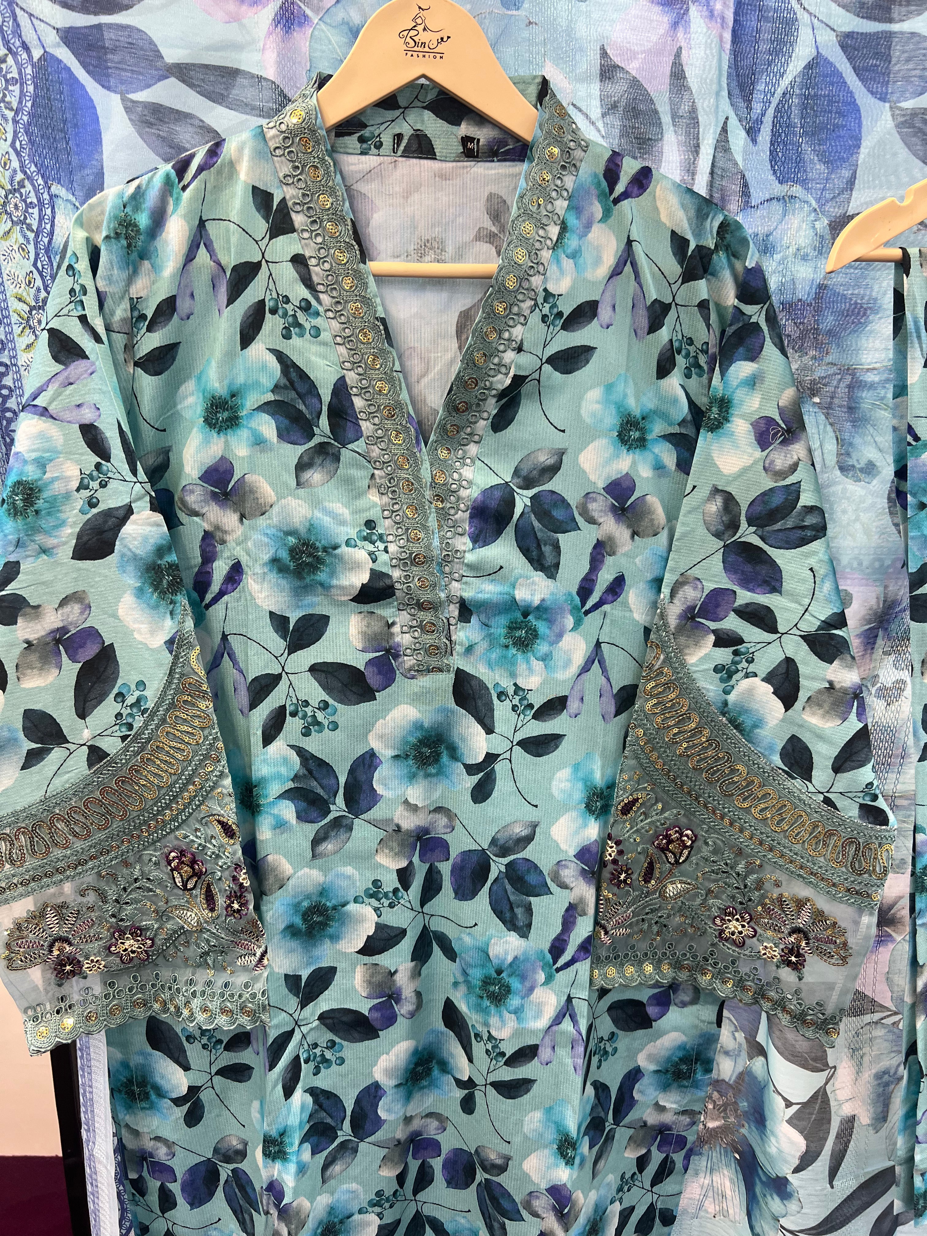 Article No. D-09 Three Piece