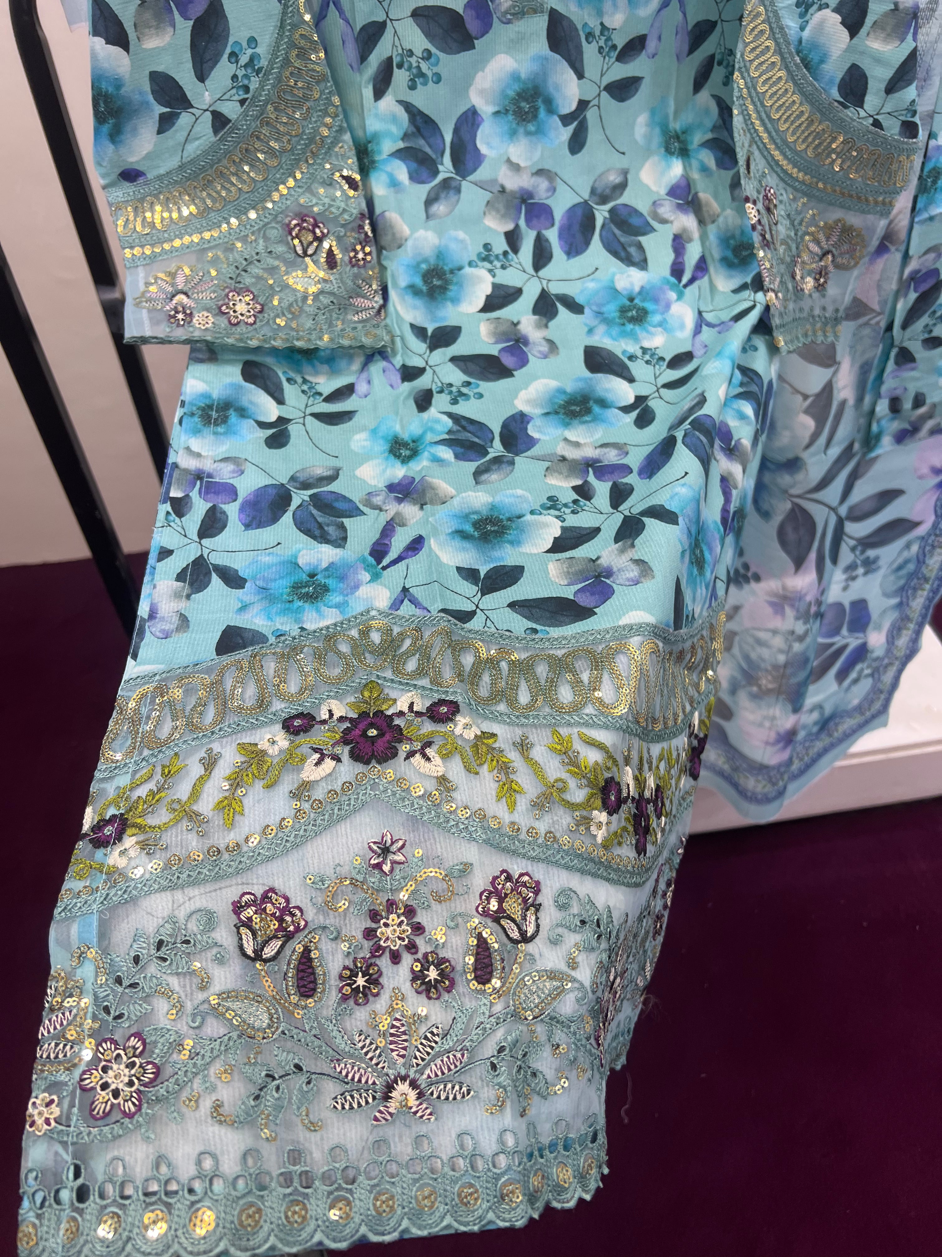 Article No. D-09 Three Piece