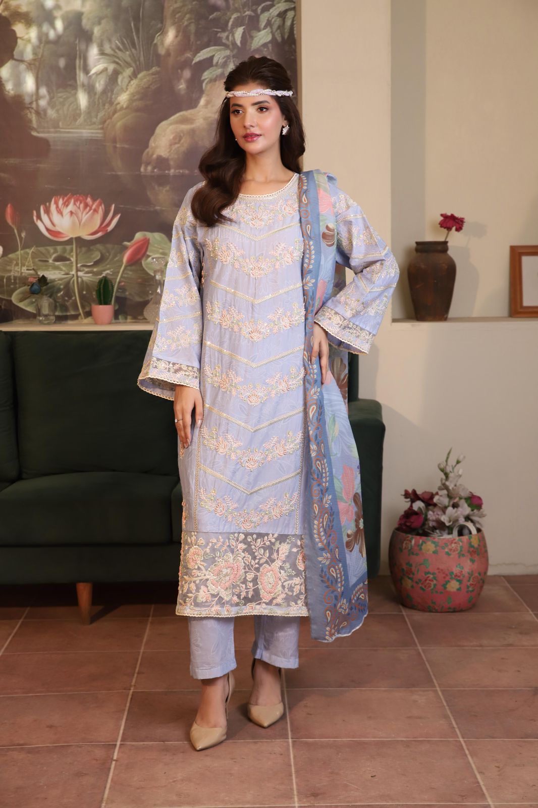 Lavender Lust – 3-Piece Lawn Suit