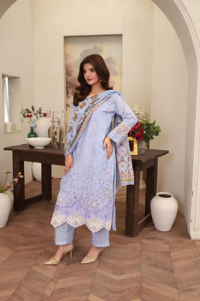 Sophia – 3-Piece Lawn Suit