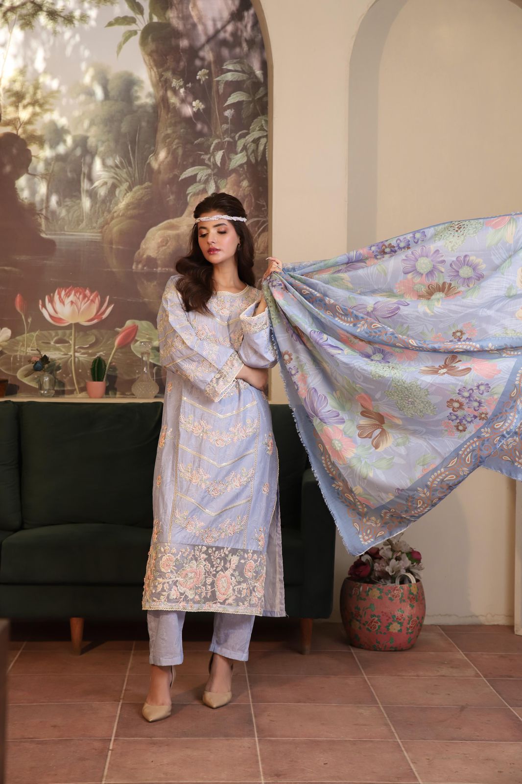 Lavender Lust – 3-Piece Lawn Suit