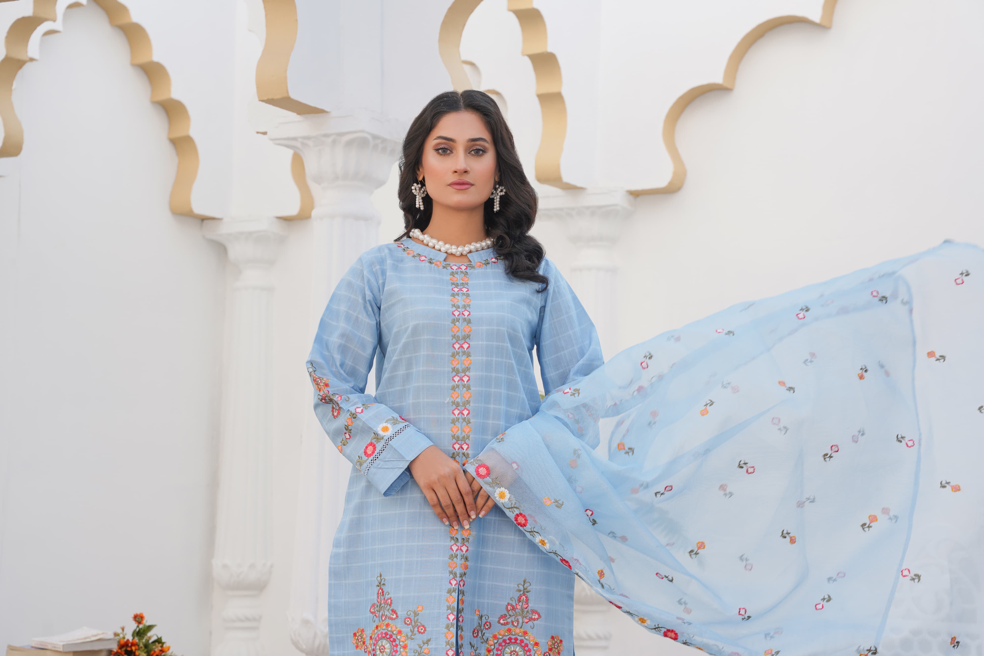 LUXURY THREE PIECE EID FESTIVE