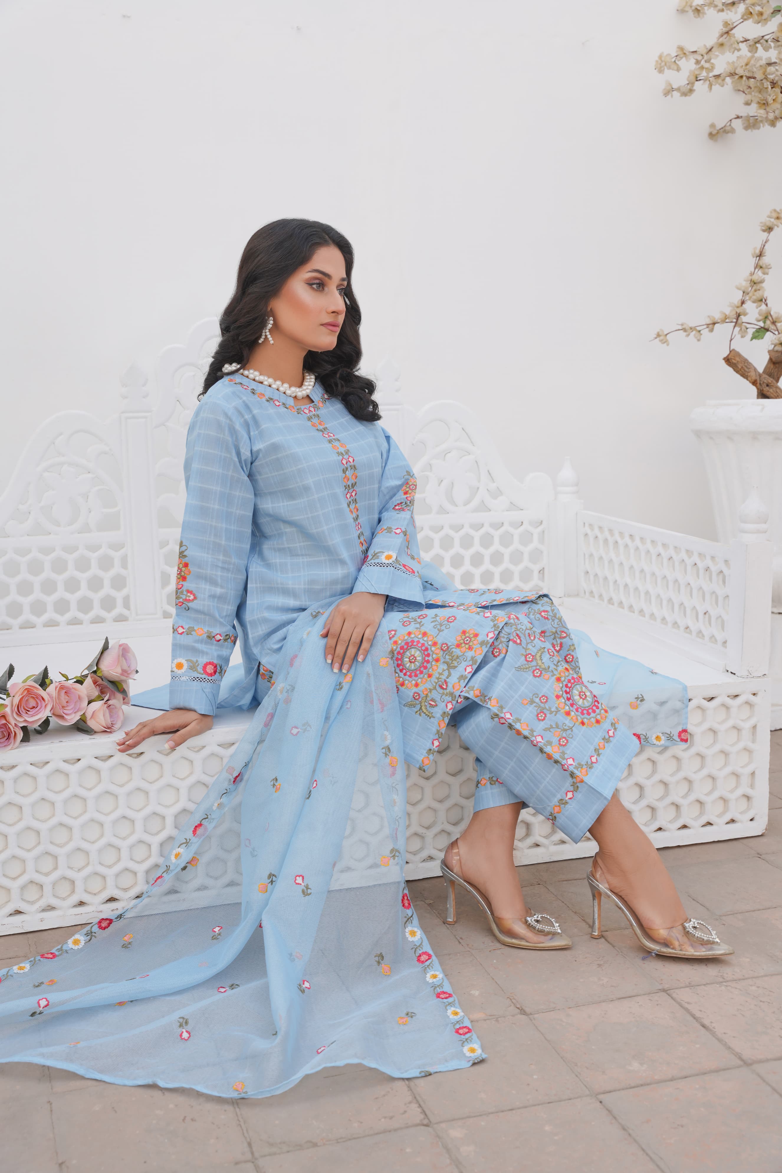 LUXURY THREE PIECE EID FESTIVE