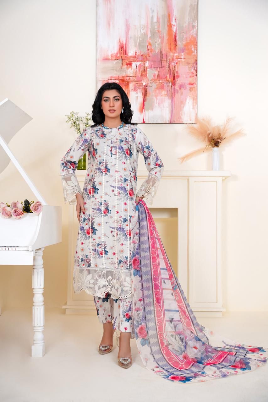LUXURY STITCHED THREE PIECE