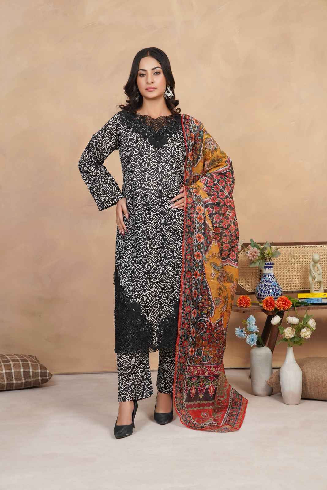 Black Sequence PREMIUM THREE PIECE